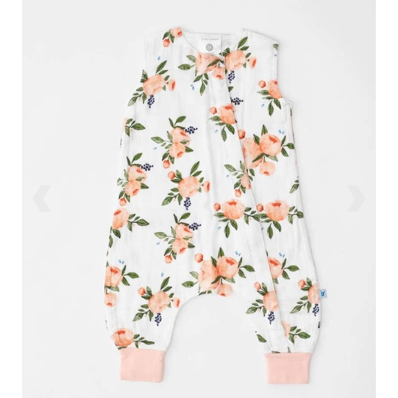 Floral Kids Sleep Sack with Pink Accents - Picture 1 of 5